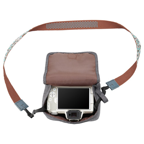 Chululu(チュルル) カメラケース S チャコール