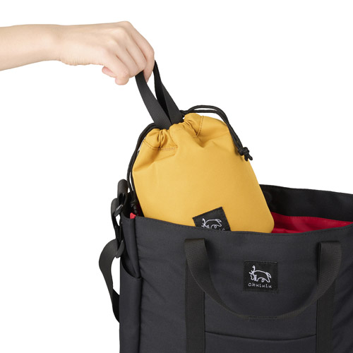 Chululu(チュルル) ホリデイ ドローバッグ S マスタード