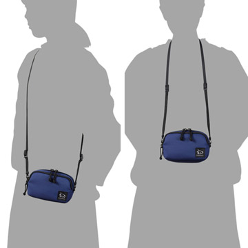 Chululu(チュルル) ホリデイ マルチポーチ M ネイビー