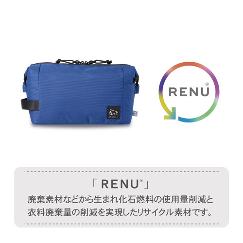 Chululu(チュルル) レニュー インナーポーチ L ネイビー