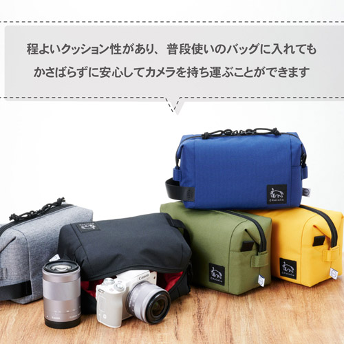 Chululu(チュルル) レニュー インナーポーチ M ヘザーグレー