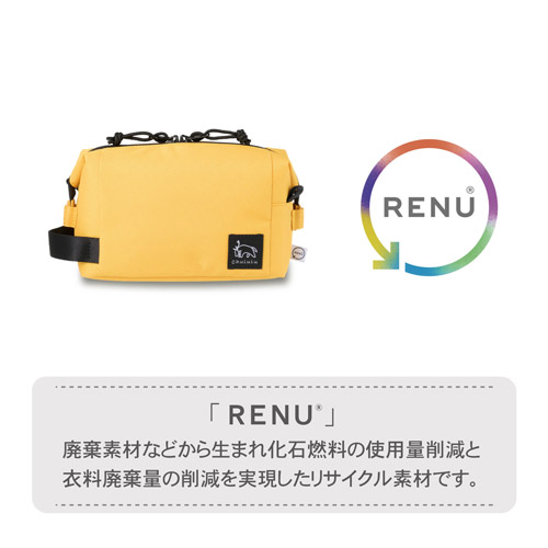 Chululu（チュルル） レニュー インナーポーチ M マスタード