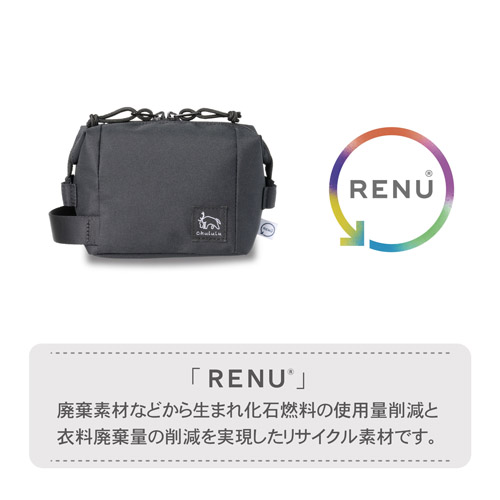Chululu(チュルル) レニュー インナーポーチ S ブラック