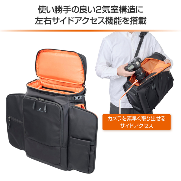 GW-STANDARD ブロス バックパック18 ブラック