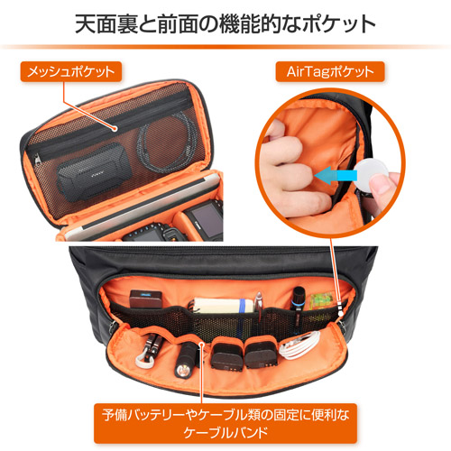GW-STANDARD ブロス ショルダーバッグ12 ブラック