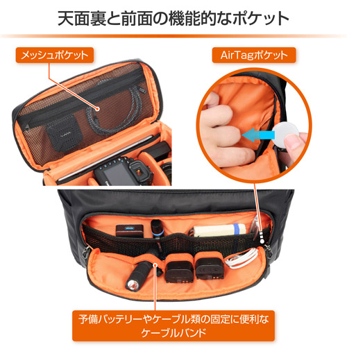 GW-STANDARD ブロス ショルダーバッグ8 ブラック