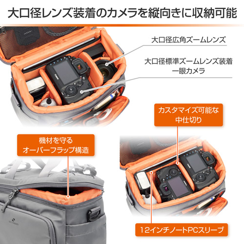 GW-STANDARD ブロス ショルダーバッグ8 グレー