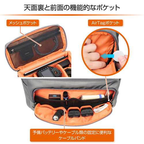 GW-STANDARD ブロス ショルダーバッグ8 グレー
