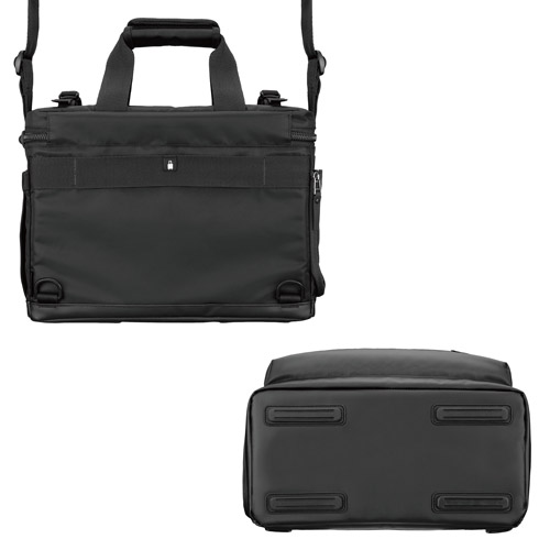 プラスシェル ブロス ショルダーバッグ L ブラック