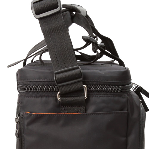 プラスシェル ブロス ショルダーバッグ L ブラック