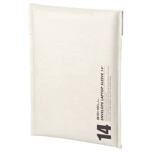 プラスシェル エンベローブ ラップトップスリーブ 14インチ ホワイト