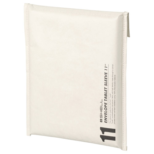 プラスシェル エンベローブ タブレットスリーブ 11インチ ホワイト
