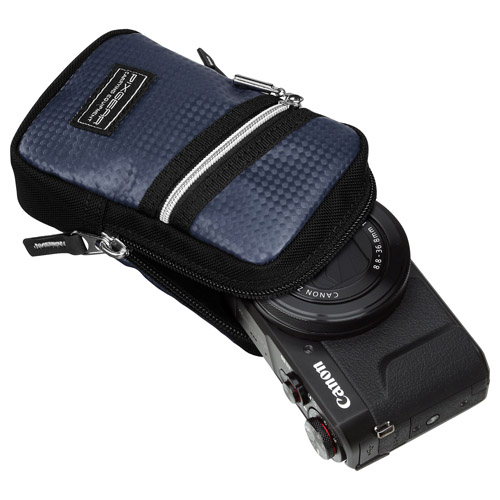 ピクスギア CS カメラポーチ M ネイビー