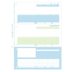売上伝票（レーザプリンタ用） GB1111同罫内容