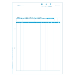 請求書（品名別）（レーザプリンタ用） GB1160同罫内容