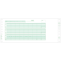 給与封筒（3枚複写） GB776同罫内容