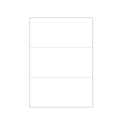 マルチプリンタ帳票 A4白紙3面