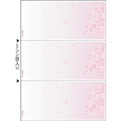 A4 桜 3面