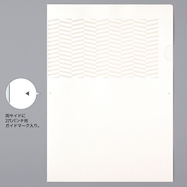 紙製トリック！クリアフォルダ A4 パターン小