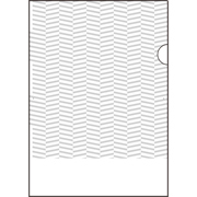 紙製トリック！クリアフォルダ A4 パターン大