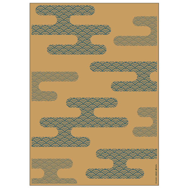 錆ニック 気化性防錆紙 鉄・非鉄用 刃物用 青海波