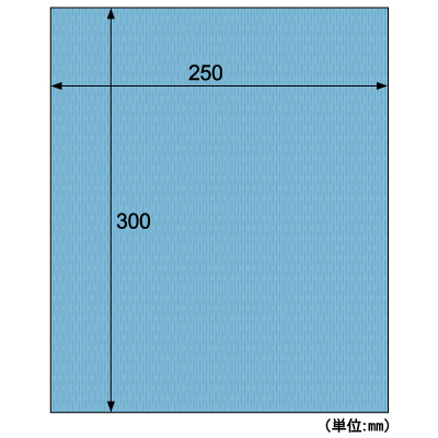 推し色クッションペーパー ブルー