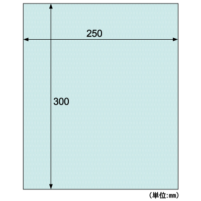 推し色クッションペーパー 水色
