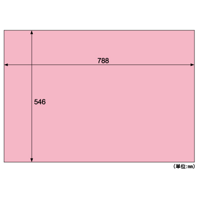 推し色薄葉紙 ピンク