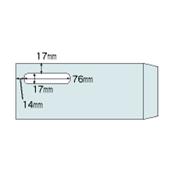 窓つき封筒（給与明細書用） 1000枚入