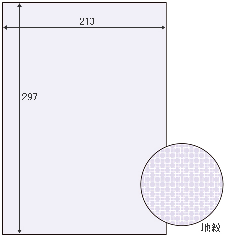 コピー偽造予防用紙 厚口 A4 全面