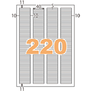 訂正ラベル A4 220面
