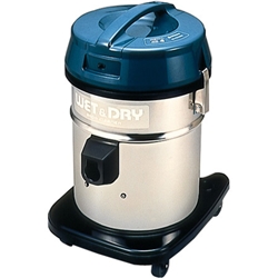 業務用乾・湿両用クリーナー ブルー