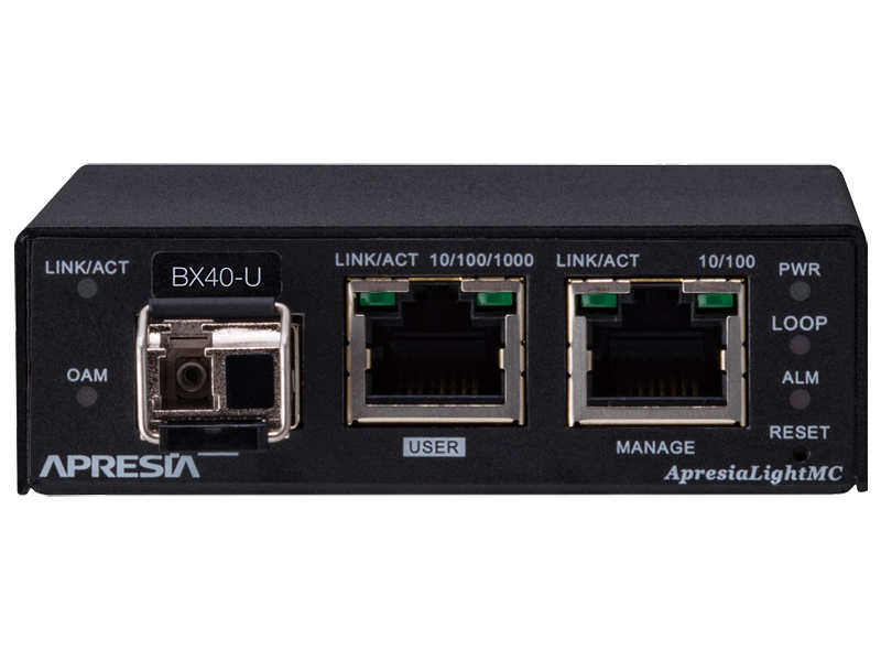 SFPモジュール搭載イメージ正面