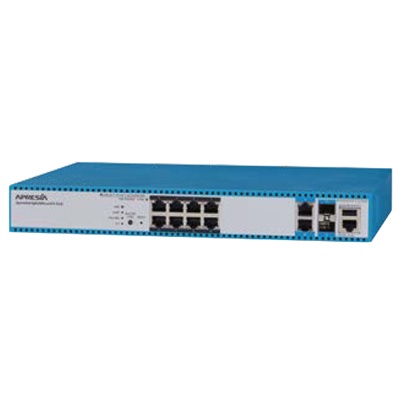 ApresiaLightMS112XT-PoE 【5年間先出しセンドバック付】POE++対応レイヤー2 WebスマートスイッチングHUB (8port)