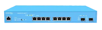 【APRESIA Systems】KOKOMO-S210MGT-P クラウド管理型L2 PoEスイッチ(2.5G×8port)
