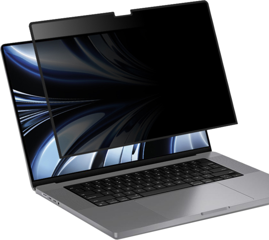 覗き見防止フィルム MacBook Pro M2 16.2インチ用 糊無し吸着式