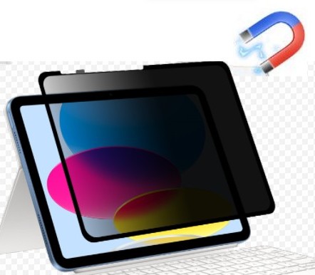 iPad10.9(11)インチ第10、11(A16)世代用 360度覗き見防止フィルター 最薄マグネット式