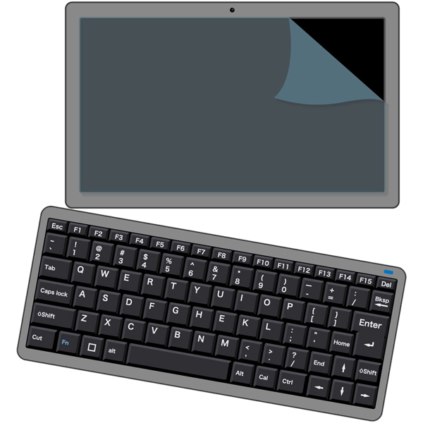 抗菌フィルム 反射低減 10.1インチ 219mm×137mm 全面吸着式 50枚セット
