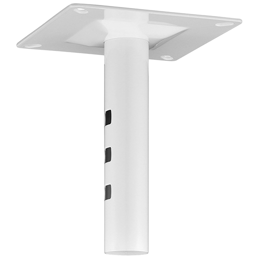 シングルタイプ天吊金具用 スラブ取付金具/ホワイト