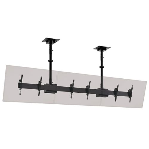 マルチ金具(左右3連) ～50V型/ブラック