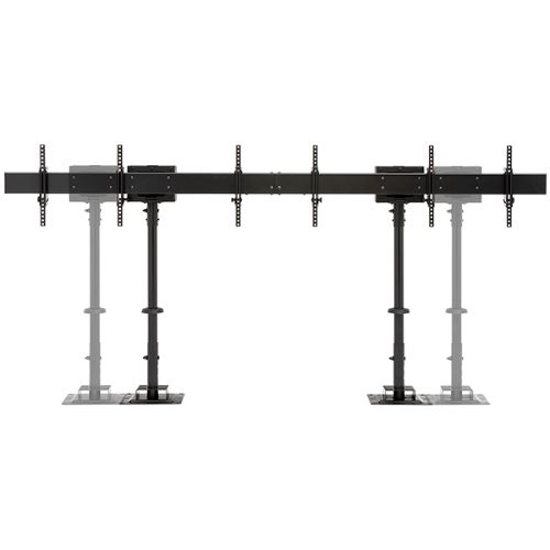 マルチ金具(左右3連) ～50V型/ブラック