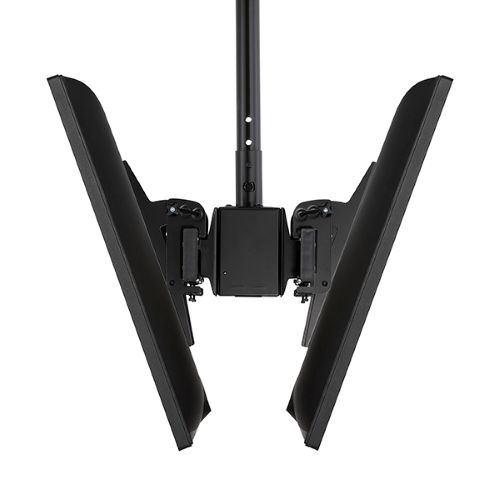 ツイン金具(両面) ~70V型/ブラック