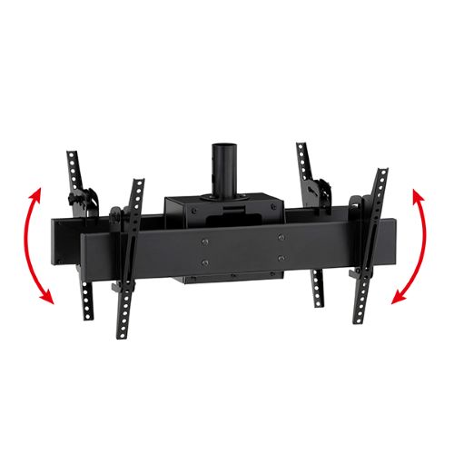 ツイン金具(両面) ～100V型/ブラック