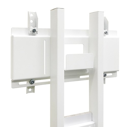 壁寄せテレビスタンド/ブラック ~43V型対応