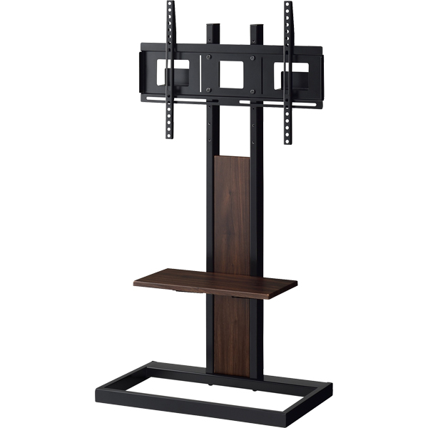 壁寄せテレビスタンド/ブラック