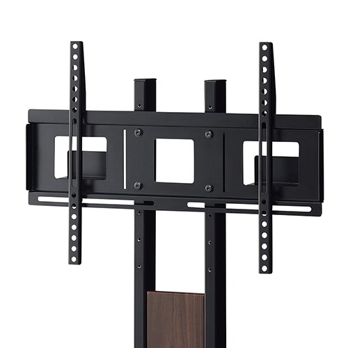 壁寄せテレビスタンド/ブラック