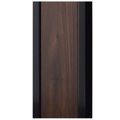 壁寄せテレビスタンド/ブラック