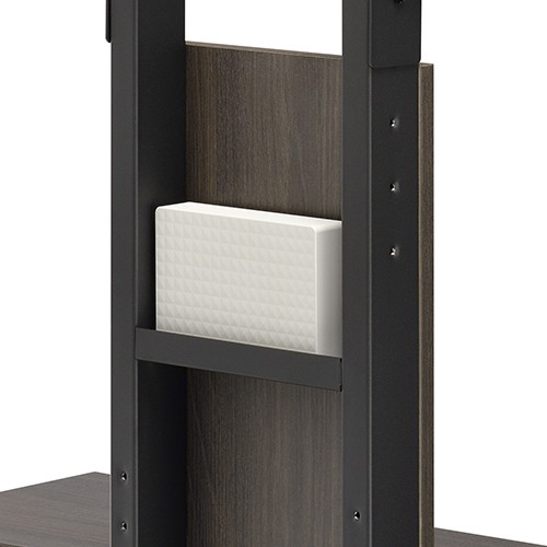 壁寄せテレビスタンド ~86V型対応 ダークブラウン