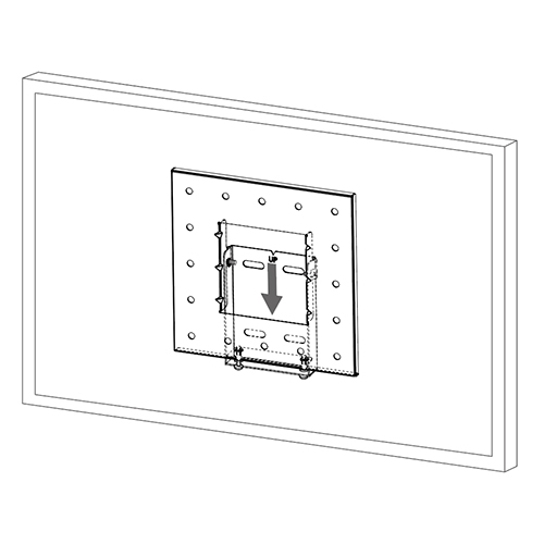 壁掛金具(角度固定タイプ) LHシリーズ ~50V型