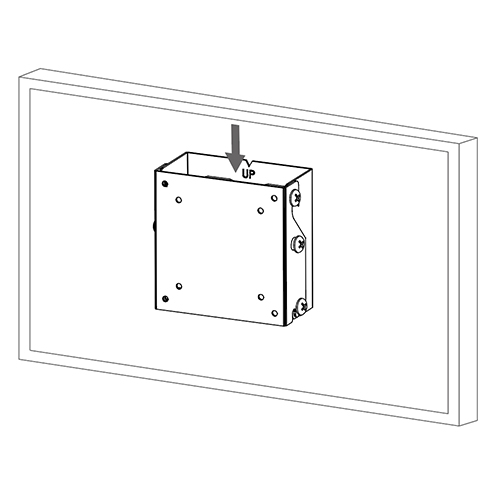壁掛金具(前方チルトタイプ) LHシリーズ ~43V型